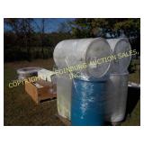 PALLET OF POLY DRUMS