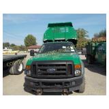 2009 FORD F-450 W/ SCOTT TAFCO ALUMINUM DUMP BODY