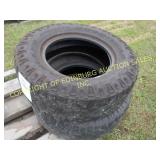 (2) GOODYEAR WRANGER 215/70R17 TIRES