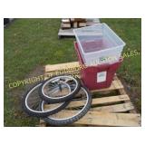 LIGHTS AND BIKE TIRES