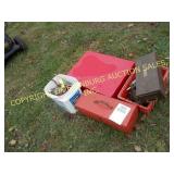 LOT OF MISC TOOLS AND TOOL BOXES