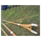 VINTAGE WOODEN SAILBOAT SPIRIT BOW (FRONT NOSE)