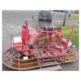 RAZORBACK RIDER CONCRETE TROWEL FINISHING MACHINE