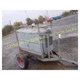 HOBART GAS ENGINE DRIVE STICK WELDED ON TRAILER