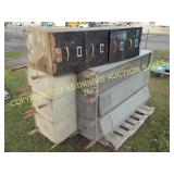 (2) LOCKERS AND FILING CABINET