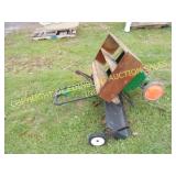 SPRING TOOTH HARROW AND SEED SPREADER