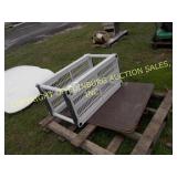 POLY SHELF AND TABLE