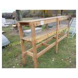 WOOD WORK BENCH