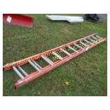 (2) FIBERGLASS LADDER