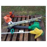ELECTRIC TRIMMERS AND BLOWERS