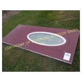 DOOR WITH GLASS WINDOW