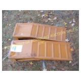 (2) METAL CAR RAMPS
