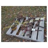 CHAIN BINS AND RATCHET STRAPS