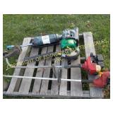 TRIMMER, BLOWERS & BLACK & DECKER VACUUM