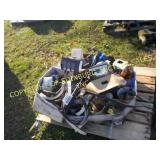 LOT OF NAILS, SCREW AND AUTO PARTS