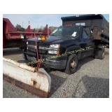 2004 CHEVROLET K3500 4X4 DUMP