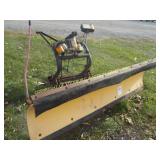 MEYER 7.5 POLY SNOW PLOW W/ PUMP AND LIGHTS