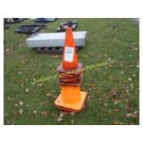 LOT OF MISC CONSTRUCTION CONES