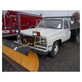 1989 GMC 3500 FLAT BED DUMP