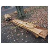 LOT OF ROUGH CUT CHERRY