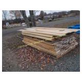 LOT OF ROUGH SAWN WHITE OAK