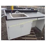 METAL CABINET W/ SINK