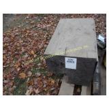 METAL STORAGE BOX W/ SOLID ROUND BAR