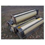 (4) CAGED WATER SOFTENER TANKS