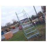 SEVEN STEP COTTERMAN ROLLING STEPS W/ DENT