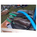 WOOD CRATE OF HOSES