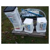 (4) BUCKETS OF OIL DRY