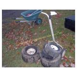 LAWN TIRES & PUSH REEL MOWER