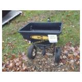 PULL BEHIND SEED SPREADER