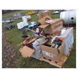 LOT OF MISC BROKEN TOOLS & PARTS