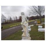 STANDING CONCRETE STATUE