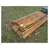 (3) BUNDLES OF BAMBOO FENCE