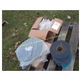 LOT OF WEATHER STRIPPING ROLLS