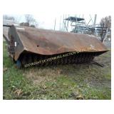 HYDRAULIC POWER BROOM FOR SKIDSTEER