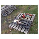 (2) JACKS, CREEPER & (2) JACK STANDS