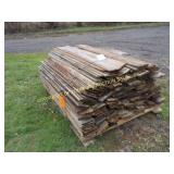 LOT OF CEDAR FENCE
