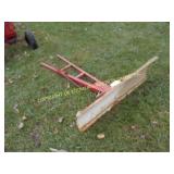 RIDING MOWER SNOW PLOW