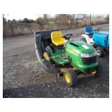 JOHN DEERE L130 LAWN TRACTOR W/ 48" DECK