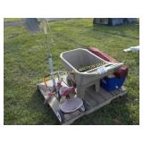 FAN, TRICYCLE, COOLER & CHAIR