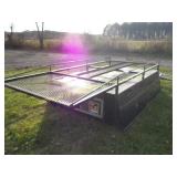 DEVERS STEEL P/U CAP W/ LADDER RACK