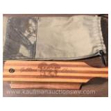 Gamblers choice by JD Peck Martin laminated butternut and walnut box call