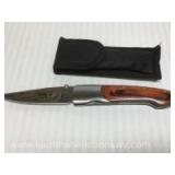 2010 NWTF committee â€œSaluting our volunteersâ€ folding knife w/ case