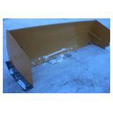 SKID STEER MOUNT 10FT SNOW PUSHER (UNUSED)