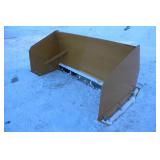 SKID STEER MOUNT 6FT SNOW PUSHER (UNUSED)