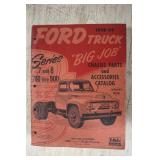 FORD 1948-1954 TRUCK "BIG JOB" CHASSIS, PARTS &