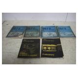 (6) FORD CAR SHOP MANUALS